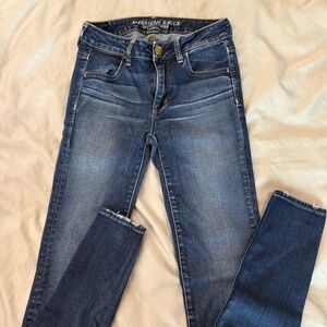 Women’s dark wash denim
